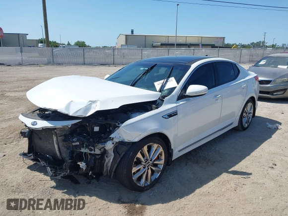 2015 Kia Optima SXL Turbo with VIN 5XXGR4A63FG517492, listed as a IAAI auction lot 42022042 with 162,400 mi miles and . Bid and sale history available at DreamBid. Image 17.