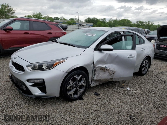 2019 Kia Forte LXS with VIN 3KPF24AD4KE132878, listed as a Copart auction lot 55240865 with 127,903 mi miles and Salvage title. Bid and sale history available at DreamBid. Image 1.