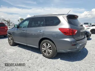 2018 Nissan Pathfinder SV with VIN 5N1DR2MNXJC659370, listed as a Copart auction lot 58705185 with 129,137 mi miles and Salvage title. Bid and sale history available at DreamBid. Image 2.