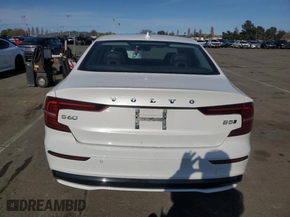2024 Volvo S60 Plus Dark Theme with VIN 7JRL12TL7RG299701, listed as a Copart auction lot 50072295 with 29,539 mi miles and Salvage Title. Bid and sale history available at carsss.com. Image 6.