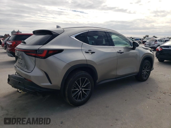 2024 Lexus NX 250 Premium с VIN 2T2GDCAZ0RC008356, выставлен на аукционе Copart как лот 87686115 с пробегом 23 050 миль миль и Списание • Salvage title. История ставок и продаж доступна на DreamBid. Изображение 3.