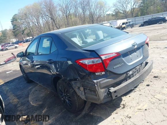 2015 Toyota Corolla L with VIN 2T1BURHE1FC295917, listed as a IAAI auction lot 41869602 with 99,773 mi miles and . Bid and sale history available at DreamBid. Image 3.