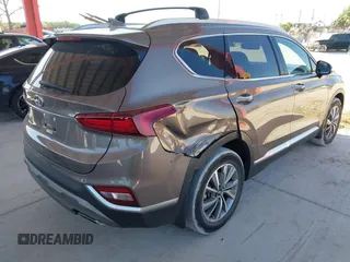 2020 Hyundai Santa Fe SEL with VIN 5NMS33AD5LH222122, listed as a IAAI auction lot 41944407 with 30,850 mi miles. Bid and sale history available at carsss.com. Image 4.
