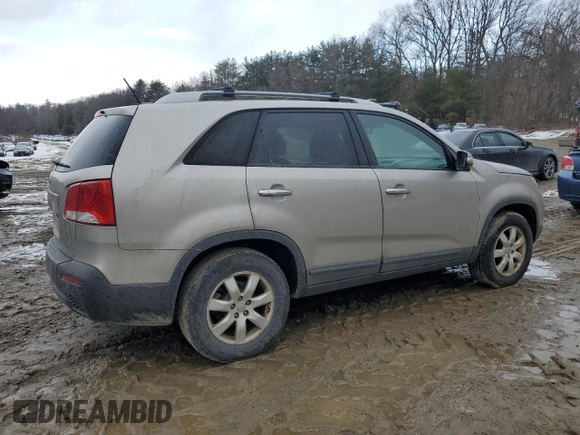 2013 Kia Sorento LX with VIN 5XYKT3A60DG405506, listed as a Copart auction lot 42746705 with 0 mi miles and Salvage Title. Bid and sale history available at carsss.com. Image 3.