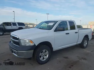 2013 Ram 1500 Express with VIN 1C6RR7FG0DS712875, listed as a IAAI auction lot 41942012 with 222,367 mi miles. Bid and sale history available at carsss.com. Image 2.