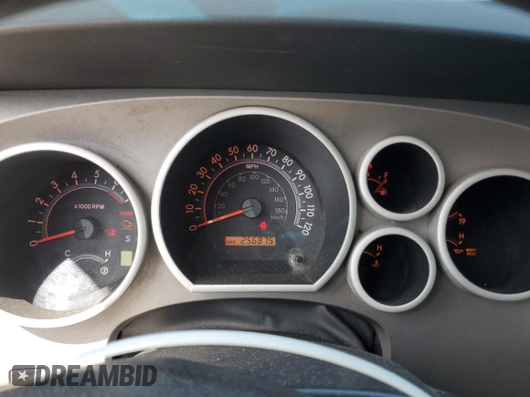 2010 Toyota Tundra with VIN 5TFUW5F10AX110293, listed as a Copart auction lot 64685105 with 256,875 mi miles and Salvage title. Bid and sale history available at DreamBid. Image 9.