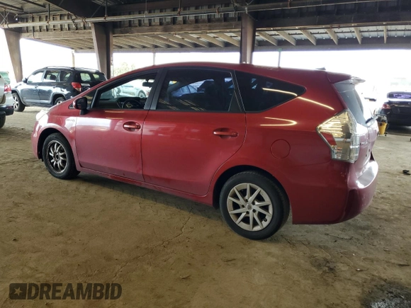 2012 Toyota Prius Two with VIN JTDZN3EU4C3151786, listed as a Copart auction lot 45733625 with 245,024 mi miles and Salvage Title. Bid and sale history available at DreamBid. Image 2.