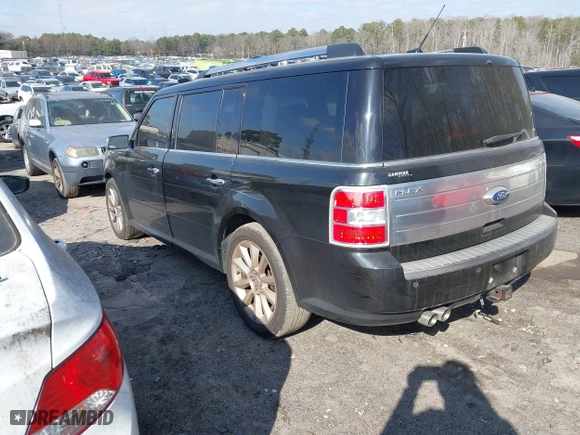 2012 Ford Flex Limited with VIN 2FMGK5DC9CBD20541, listed as a IAAI auction lot 41491141 with 222,646 mi miles. Bid and sale history available at carsss.com. Image 3.