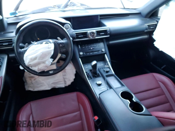 2017 Lexus IS 300 with VIN JTHCM1D28H5015104, listed as a Copart auction lot 88602505 with Not provided miles and Non repairable. Bid and sale history available at DreamBid. Image 8.