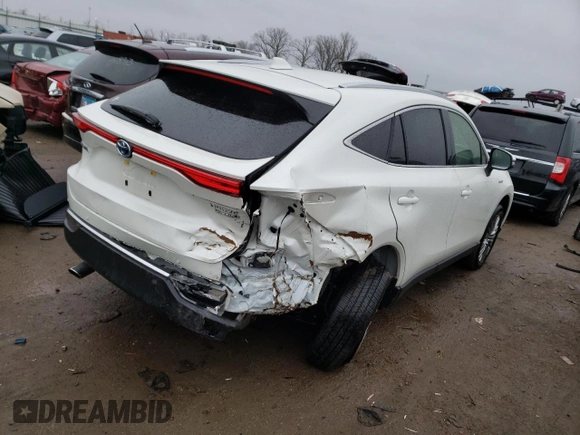 2021 Toyota Venza LE with VIN JTEAAAAH2MJ019463, listed as a Copart auction lot 36629043 with 0 mi miles. Bid and sale history available at carsss.com. Image 3.