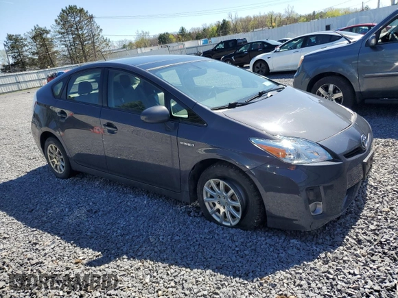2011 Toyota Prius I with VIN JTDKN3DU3B0278581, listed as a Copart auction lot 54881605 with 309,046 mi miles and Salvage Title. Bid and sale history available at carsss.com. Image 4.