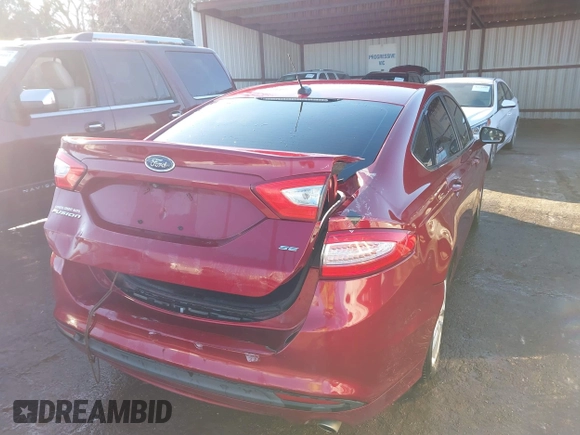 2015 Ford Fusion SE with VIN 3FA6P0H78FR197604, listed as a IAAI auction lot 41269901 with 105,874 mi miles and . Bid and sale history available at carsss.com. Image 6.
