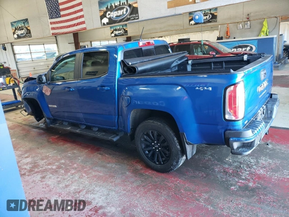 2022 GMC Canyon 4WD Elevation z VIN 1GTG6CEN4N1150438, wystawiony jako Copart lot #48492225 z przebiegiem 25 926 mil mil oraz Szkody całkowita. Historia ofert i sprzedaży dostępna na DreamBid. Obrazek 2.