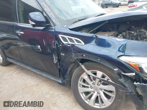 2016 Infiniti QX80 z VIN JN8AZ2NE7G9120110, wystawiony jako IAAI lot #42066197 z przebiegiem 159 315 mil mil oraz . Historia ofert i sprzedaży dostępna na DreamBid. Obrazek 6.