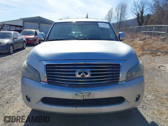 2011 Infiniti QX56 7-passenger with VIN JN8AZ2NE4B9003884, listed as a IAAI auction lot 41790480 with 108,118 mi miles. Bid and sale history available at carsss.com. Image 13.
