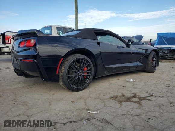 2018 Chevrolet Corvette 1LT with VIN 1G1YB3D7XJ5100884, listed as a Copart auction lot 86205274 with 59,229 mi miles and Salvage Title. Bid and sale history available at carsss.com. Image 3.