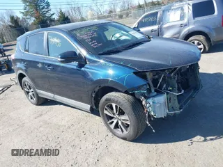 2018 Toyota RAV4 XLE with VIN 2T3RFREV3JW799039, listed as a IAAI auction lot 41875996 with 110,846 mi miles. Bid and sale history available at carsss.com. Image 1.
