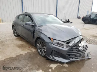 2020 Hyundai Veloster 2.0 with VIN KMHTG6AF3LU028964, listed as a Copart auction lot 42565633 with 40,855 mi miles. Bid and sale history available at carsss.com. Image 4.