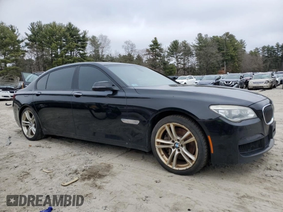 2013 BMW 7 Series 750Li xDrive с VIN WBAYF8C58DD141496, выставлен на аукционе Copart как лот 49923365 с пробегом 141 620 миль миль и Чистый • Clean title. История ставок и продаж доступна на DreamBid. Изображение 4.