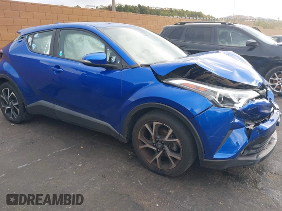 2018 Toyota C-HR XLE with VIN NMTKHMBX5JR051428, listed as a IAAI auction lot 41770474 with 79,770 mi miles and . Bid and sale history available at DreamBid. Image 1.