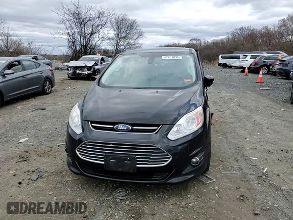 2013 Ford C-Max SEL with VIN 1FADP5BU3DL527373, listed as a Copart auction lot 47701035 with 95,845 mi miles and Salvage Title. Bid and sale history available at carsss.com. Image 12.