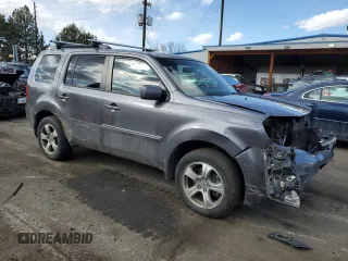 2014 Honda Pilot EX-L with VIN 5FNYF4H50EB005362, listed as a Copart auction lot 46695275 with 106,175 mi miles and Salvage Title. Bid and sale history available at DreamBid. Image 4.