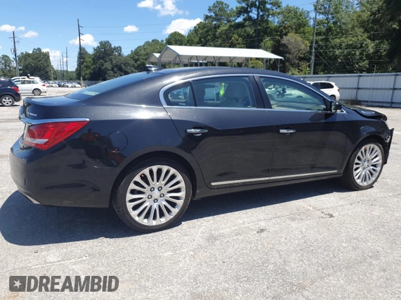 2015 Buick LaCrosse Premium II with VIN 1G4GF5G35FF224943, listed as a Copart auction lot 66377424 with 120,387 mi miles and Salvage Title. Bid and sale history available at DreamBid. Image 3.