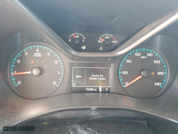 2017 Chevrolet Colorado 2WD WT with VIN 1GCHSBEA4H1233444, listed as a Copart auction lot 49796165 with 115,380 mi miles and Clean Title. Bid and sale history available at carsss.com. Image 9.
