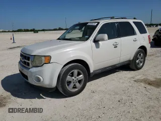 2012 Ford Escape Limited with VIN 1FMCU0E70CKB78048, listed as a Copart auction lot 52484415 with 188,106 mi miles and Salvage Title. Bid and sale history available at carsss.com. Image 1.