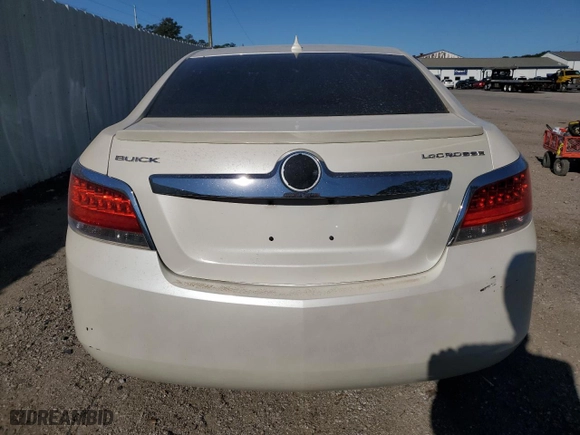 2012 Buick LaCrosse Leather with VIN 1G4GC5ER9CF318982, listed as a Copart auction lot 49837835 with 186,041 mi miles and Salvage Title. Bid and sale history available at carsss.com. Image 6.