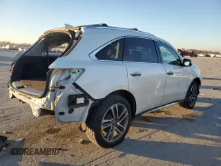 2018 Acura MDX w/Advance/Entertainment Pkg with VIN 5J8YD4H93JL024229, listed as a Copart auction lot 83757524 with 78,378 mi miles and Salvage Title. Bid and sale history available at carsss.com. Image 3.