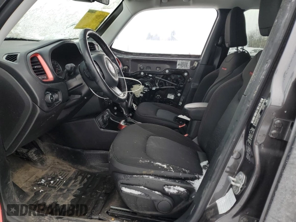 2018 Jeep Renegade Trailhawk with VIN ZACCJBCB5JPH06587, listed as a Copart auction lot 42870585 with 76,014 mi miles and Non Repairable. Bid and sale history available at carsss.com. Image 7.