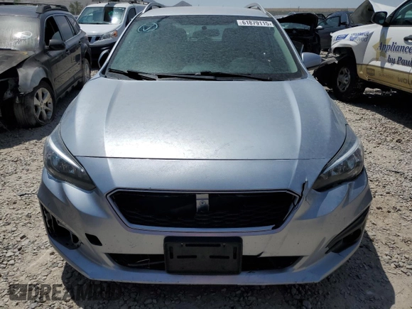 2018 Subaru Impreza Premium с VIN 4S3GTAB66J3721503, выставлен на аукционе Copart как лот 61879115 с пробегом Не указан миль и Списание • Salvage title. История ставок и продаж доступна на DreamBid. Изображение 5.