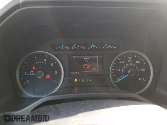 2015 Ford F-150 XLT with VIN 1FTEW1EG7FKD27007, listed as a Copart auction lot 46314205 with 156,171 mi miles and Salvage Title. Bid and sale history available at carsss.com. Image 9.