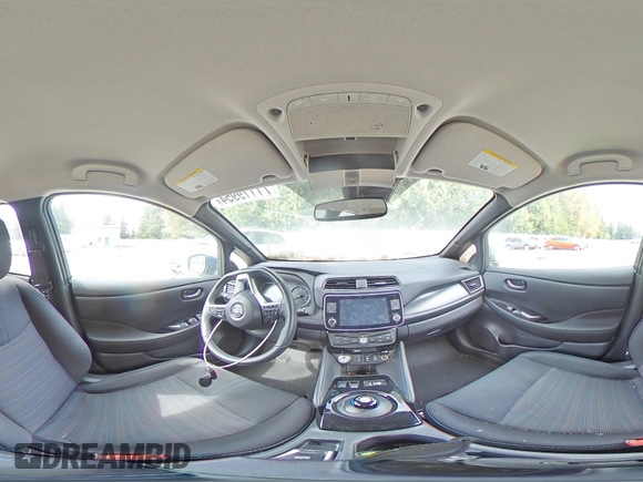 2021 Nissan LEAF SV with VIN 1N4AZ1CVXMC553109, listed as a Copart auction lot 71119954 with Not Provided miles and Salvage Title. Bid and sale history available at DreamBid. Image 13.