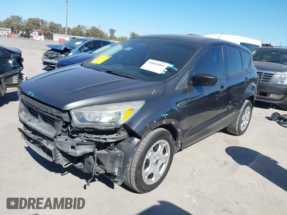 2017 Ford Escape S with VIN 1FMCU0F72HUE94674, listed as a IAAI auction lot 40860903 with 80,490 mi miles. Bid and sale history available at carsss.com. Image 2.