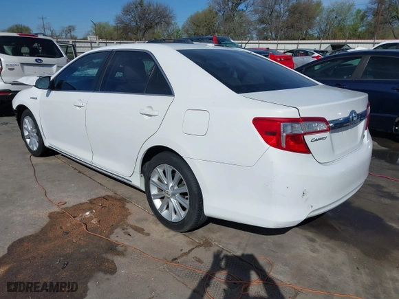 2012 Toyota Camry Hybrid XLE with VIN 4T1BD1FK8CU042730, listed as a IAAI auction lot 41803259 with 172,202 mi miles. Bid and sale history available at carsss.com. Image 3.
