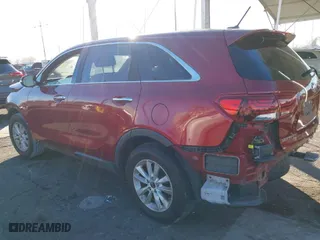2019 Kia Sorento LX V6 with VIN 5XYPG4A53KG559373, listed as a IAAI auction lot 41238816 with 61,685 mi miles. Bid and sale history available at carsss.com. Image 3.