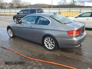 2008 BMW 3 Series 335xi with VIN WBAWC73588E064445, listed as a Copart auction lot 43639445 with 153,584 mi miles and Salvage Title. Bid and sale history available at carsss.com. Image 2.