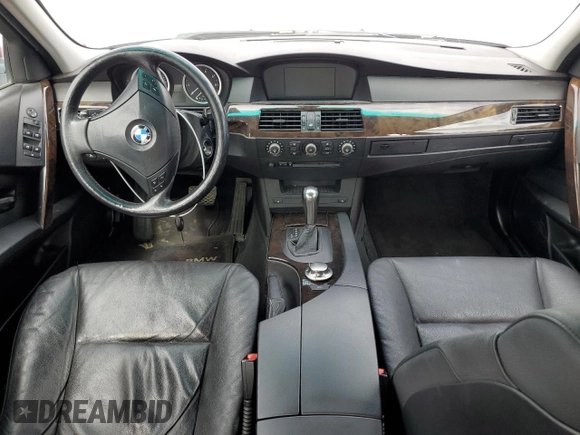 2004 BMW 5 Series 530i with VIN WBANA73554B812937, listed as a Copart auction lot 55138505 with 120,061 mi miles and Clean Title. Bid and sale history available at DreamBid. Image 8.