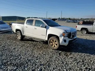 2017 GMC Canyon 2WD SLE with VIN 1GTG5CEA4H1149827, listed as a Copart auction lot 45521665 with 129,084 mi miles and Salvage Title. Bid and sale history available at carsss.com. Image 13.