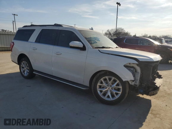 2020 Ford Expedition Max XLT with VIN 1FMJK1HT6LEA91796, listed as a Copart auction lot 46881665 with 66,887 mi miles and Salvage Title. Bid and sale history available at DreamBid. Image 4.