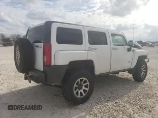 2007 Hummer H3 SUV with VIN 5GTDN13E278167626, listed as a Copart auction lot 86366074 with 128,668 mi miles and Salvage Title. Bid and sale history available at DreamBid. Image 3.