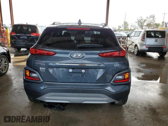 2020 Hyundai Kona Limited with VIN KM8K33A59LU493780, listed as a Copart auction lot 38136083 with 9,084 mi miles. Bid and sale history available at carsss.com. Image 6.