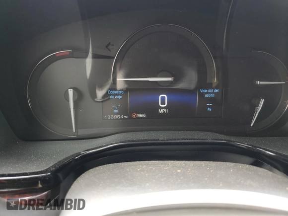 2019 Cadillac XT5 Premium Luxury FWD with VIN 1GYKNERS2KZ235309, listed as a Copart auction lot 54136495 with 133,964 mi miles and Salvage title. Bid and sale history available at DreamBid. Image 9.