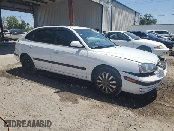 2006 Hyundai Elantra GLS z VIN KMHDN56D56U191129, wystawiony jako Copart lot #53530995 z przebiegiem 133 438 mil mil oraz Szkoda całkowita • Salvage title. Historia ofert i sprzedaży dostępna na DreamBid. Obrazek 4.