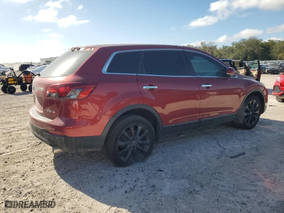 2015 Mazda CX-9 Grand Touring with VIN JM3TB2DAXF0455492, listed as a Copart auction lot 86256844 with 0 mi miles and Clean Title. Bid and sale history available at carsss.com. Image 3.