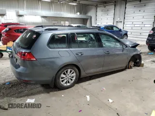 2016 Volkswagen Golf Limited Edition с VIN 3VWC17AU9GM506063, выставлен на аукционе Copart как лот 51583745 с пробегом 75 569 миль миль и На запчасти • Non repairable. История ставок и продаж доступна на DreamBid. Изображение 3.