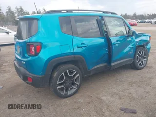 2021 Jeep Renegade Latitude with VIN ZACNJDBB2MPM72609, listed as a IAAI auction lot 42116070 with 58,036 mi miles and . Bid and sale history available at DreamBid. Image 4.