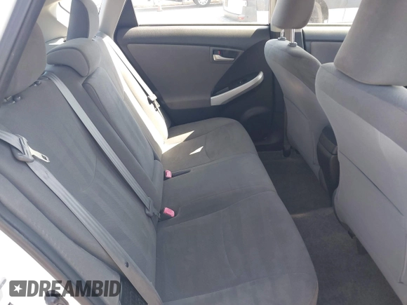 2012 Toyota Prius One with VIN JTDKN3DU9C1551440, listed as a IAAI auction lot 42147982 with 17,345 mi miles. Bid and sale history available at carsss.com. Image 8.